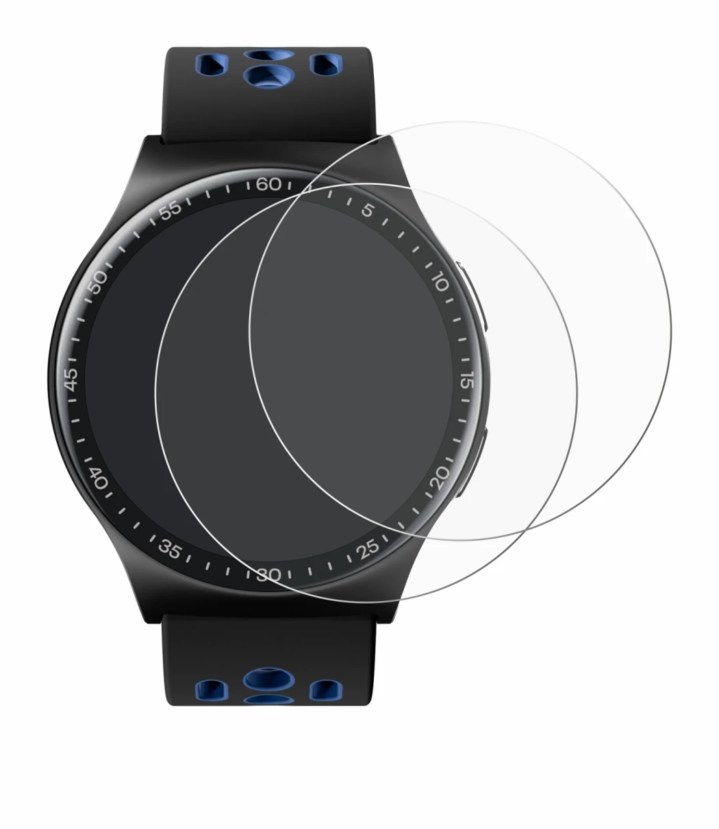 Image de l'appareil Reebok Pulse Smartwatch avec une grande variété de protections d'écran.