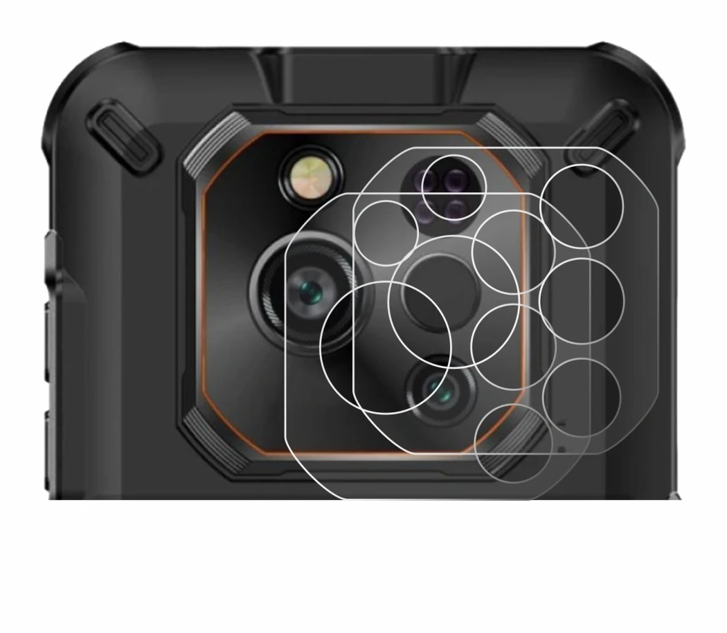 Image de l'appareil Ulefone RugOne Xever 7 Pro (Caméra UNIQUEMENT) avec une grande variété de protections d'écran.