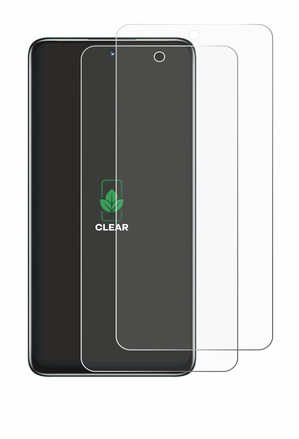 Image de l'appareil Huawei Nova Y73 avec une grande variété de protections d'écran.