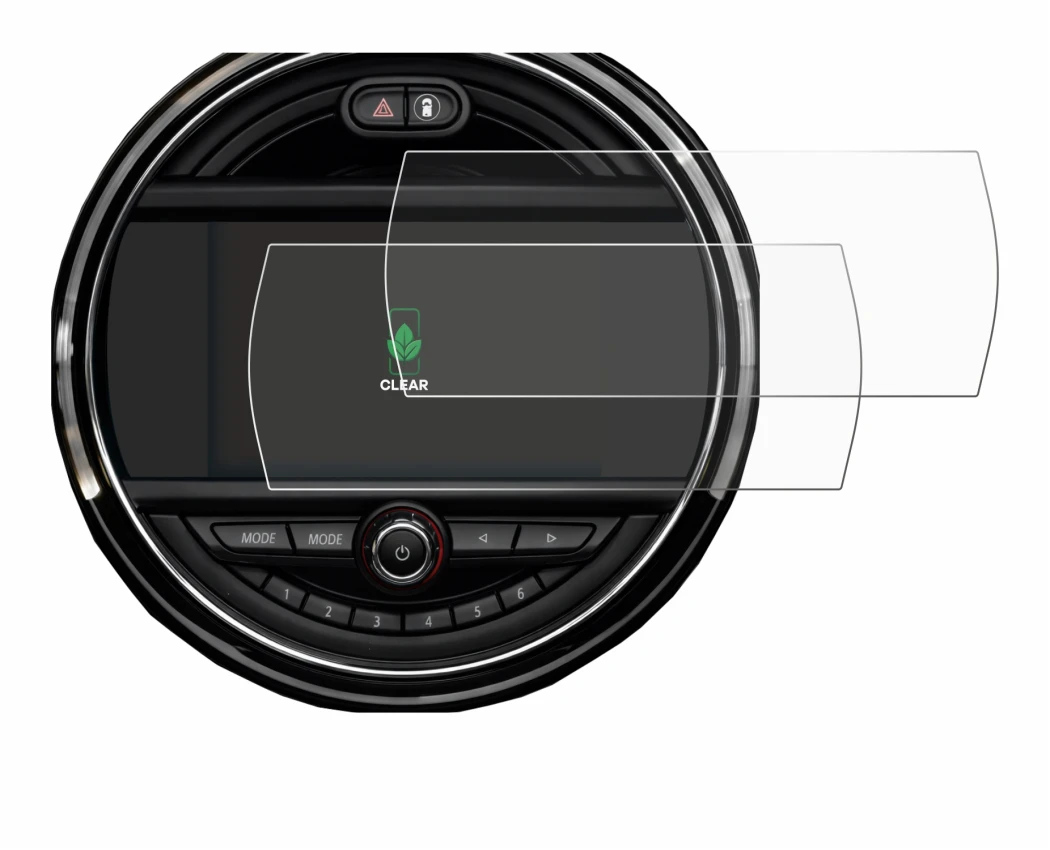 Image de l'appareil Mini Clubman 2018 - 2020 avec une grande variété de protections d'écran.