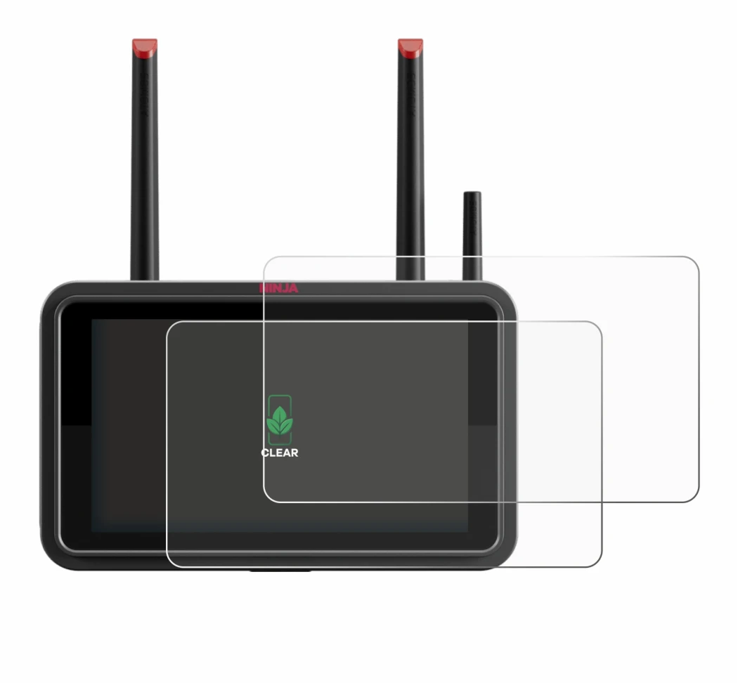 Image de l'appareil Atomos Ninja TX avec une grande variété de protections d'écran.