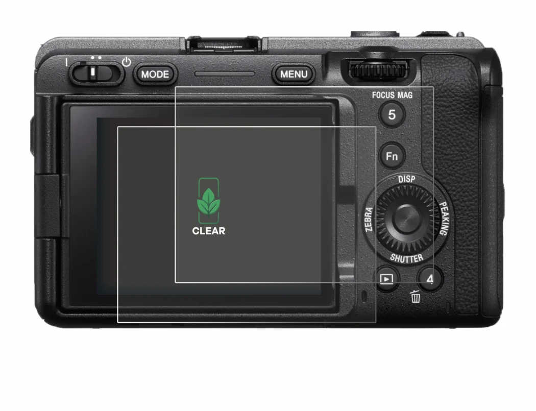 Image de l'appareil Sony FX3A (ILME‑FX3A) avec une grande variété de protections d'écran.