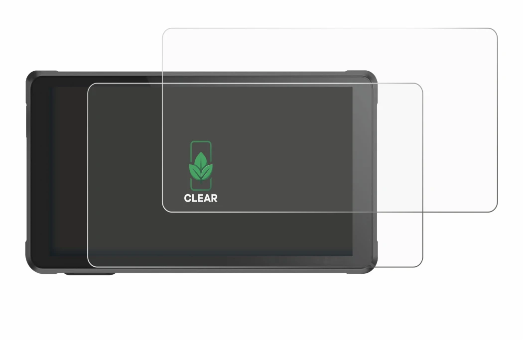 Image de l'appareil Interphone RideSync avec une grande variété de protections d'écran.