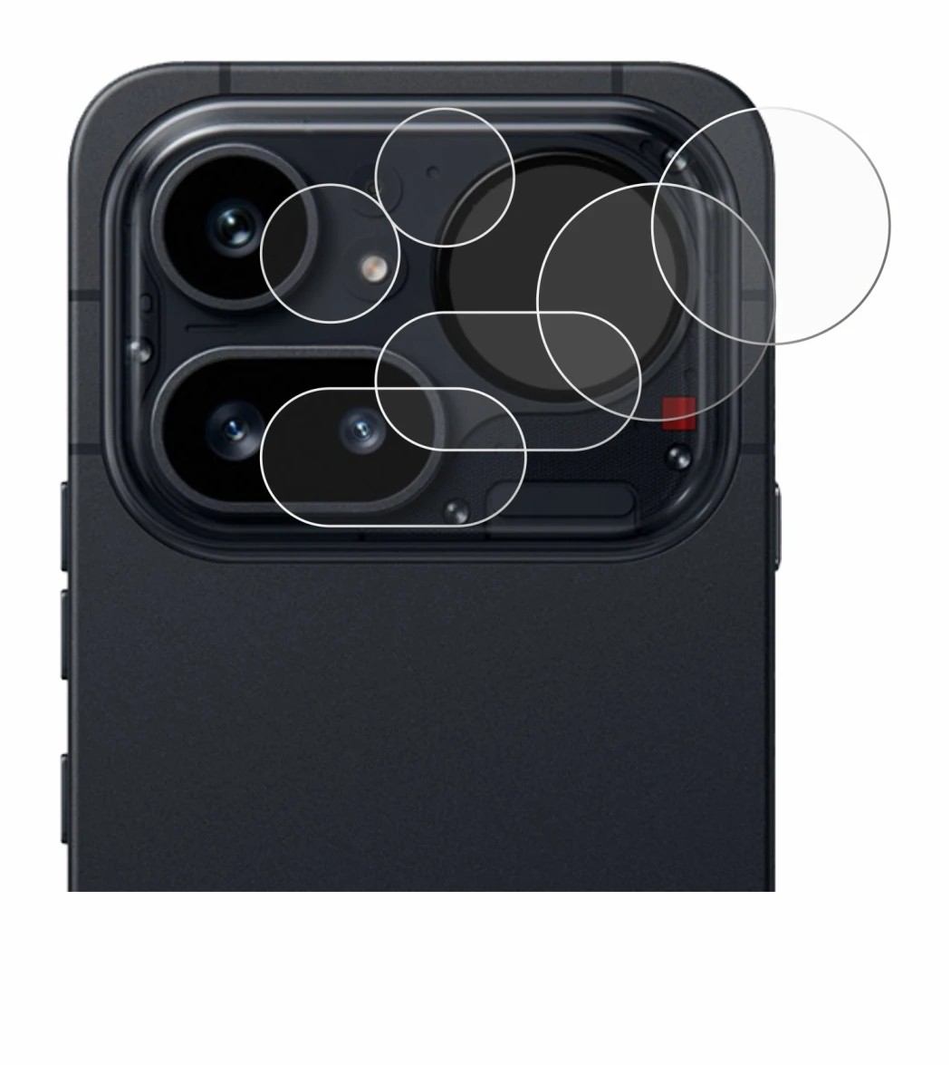 Image de l'appareil Nothing Phone (4a) Pro (Caméra UNIQUEMENT) avec une grande variété de protections d'écran.