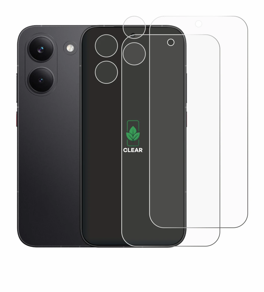 Image de l'appareil Xiaomi Poco X8 Pro (Avant+Caméra) avec une grande variété de protections d'écran.