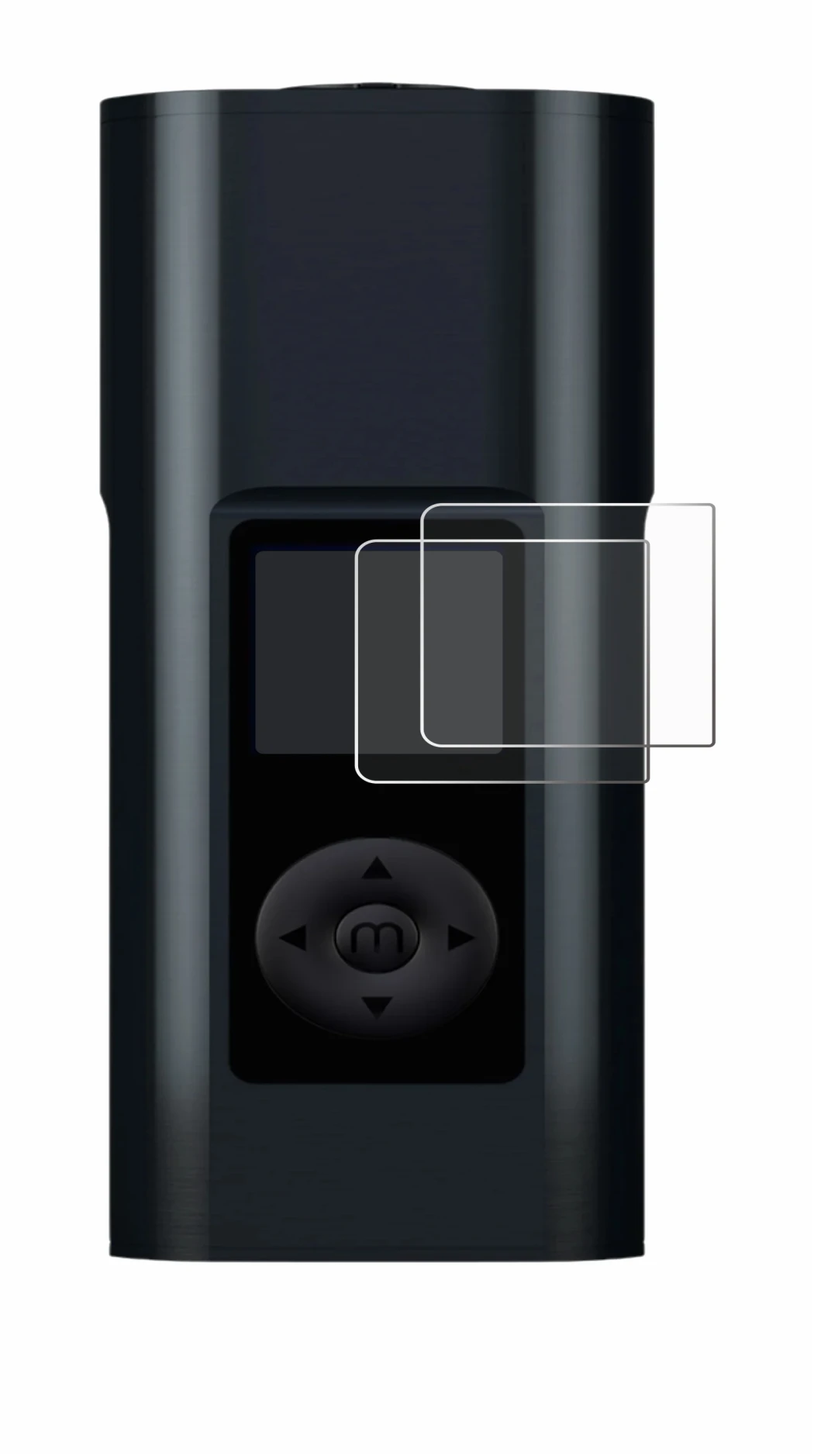 Image de l'appareil Arizer Solo 3 V2 avec une grande variété de protections d'écran.