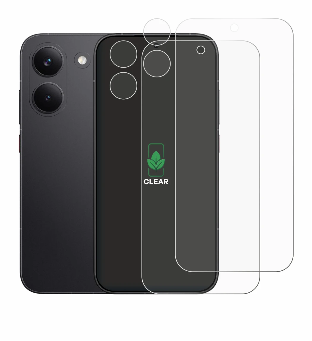 Image de l'appareil Xiaomi Poco X8 Pro Iron Man Edition (Avant+Caméra) avec une grande variété de protections d'écran.