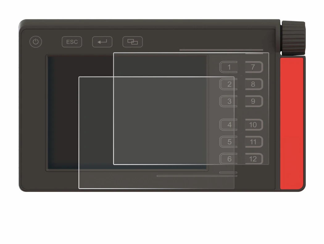 Image de l'appareil Müller Elektronik SMART570 avec une grande variété de protections d'écran.