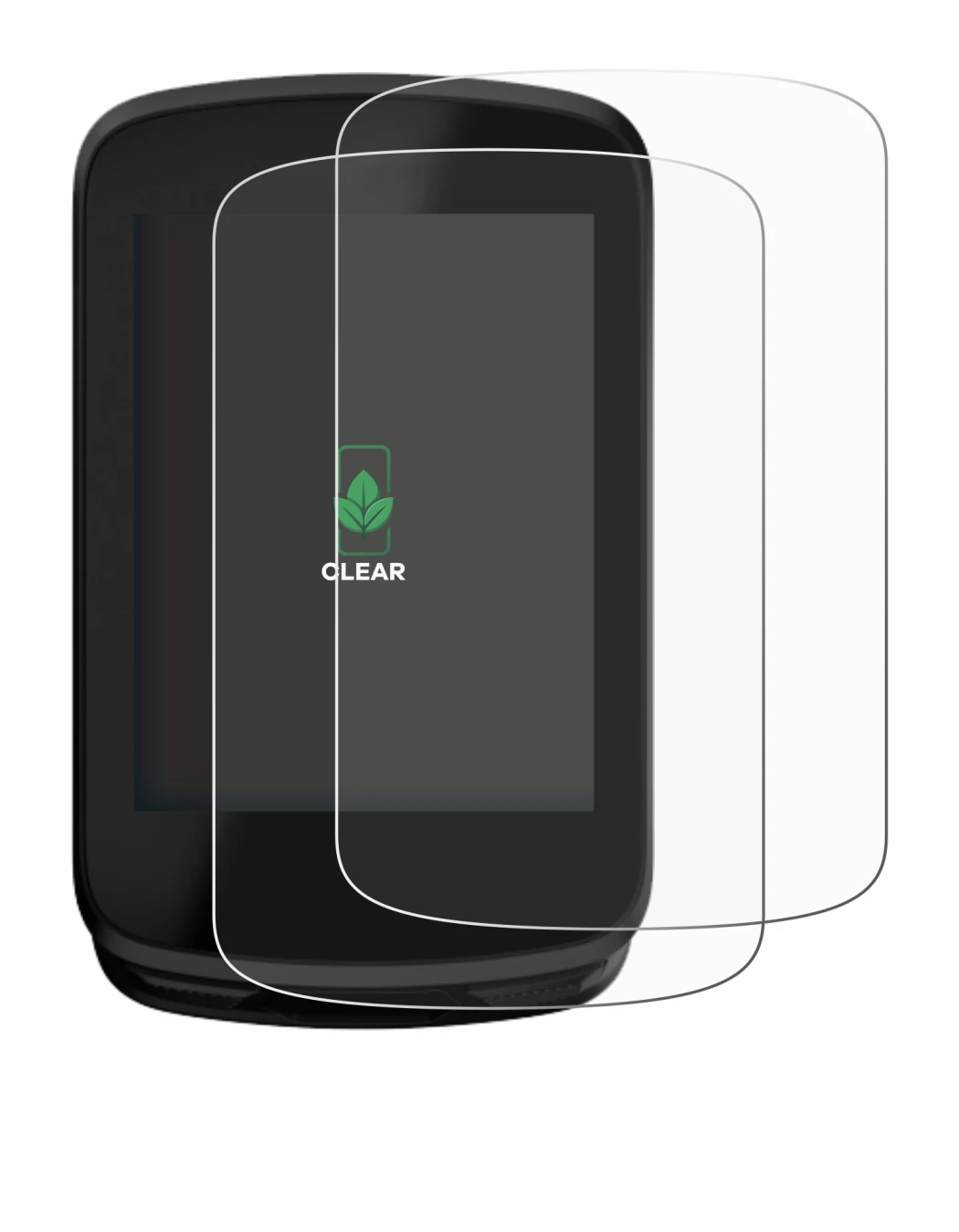 Image de l'appareil Magene C606 V2 avec une grande variété de protections d'écran.