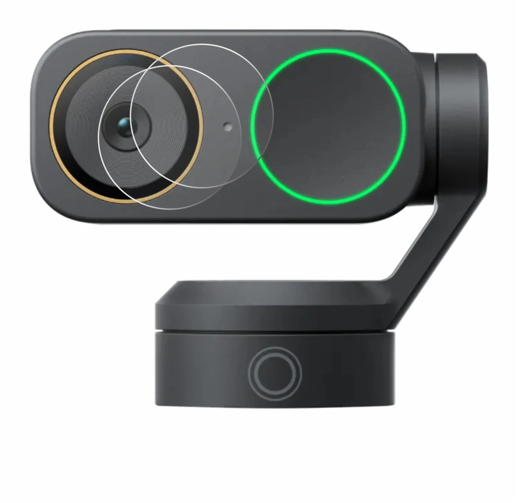 Image de l'appareil Insta360 Link 2 Pro (Lentille) avec une grande variété de protections d'écran.