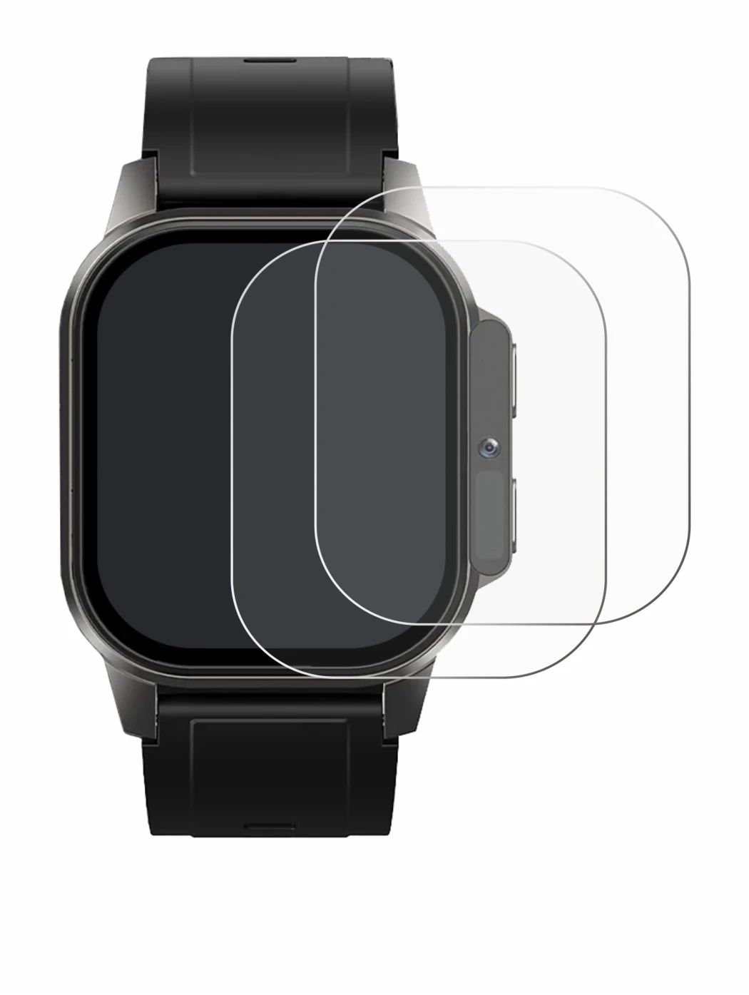 Image de l'appareil Domino Watch DM62 avec une grande variété de protections d'écran.