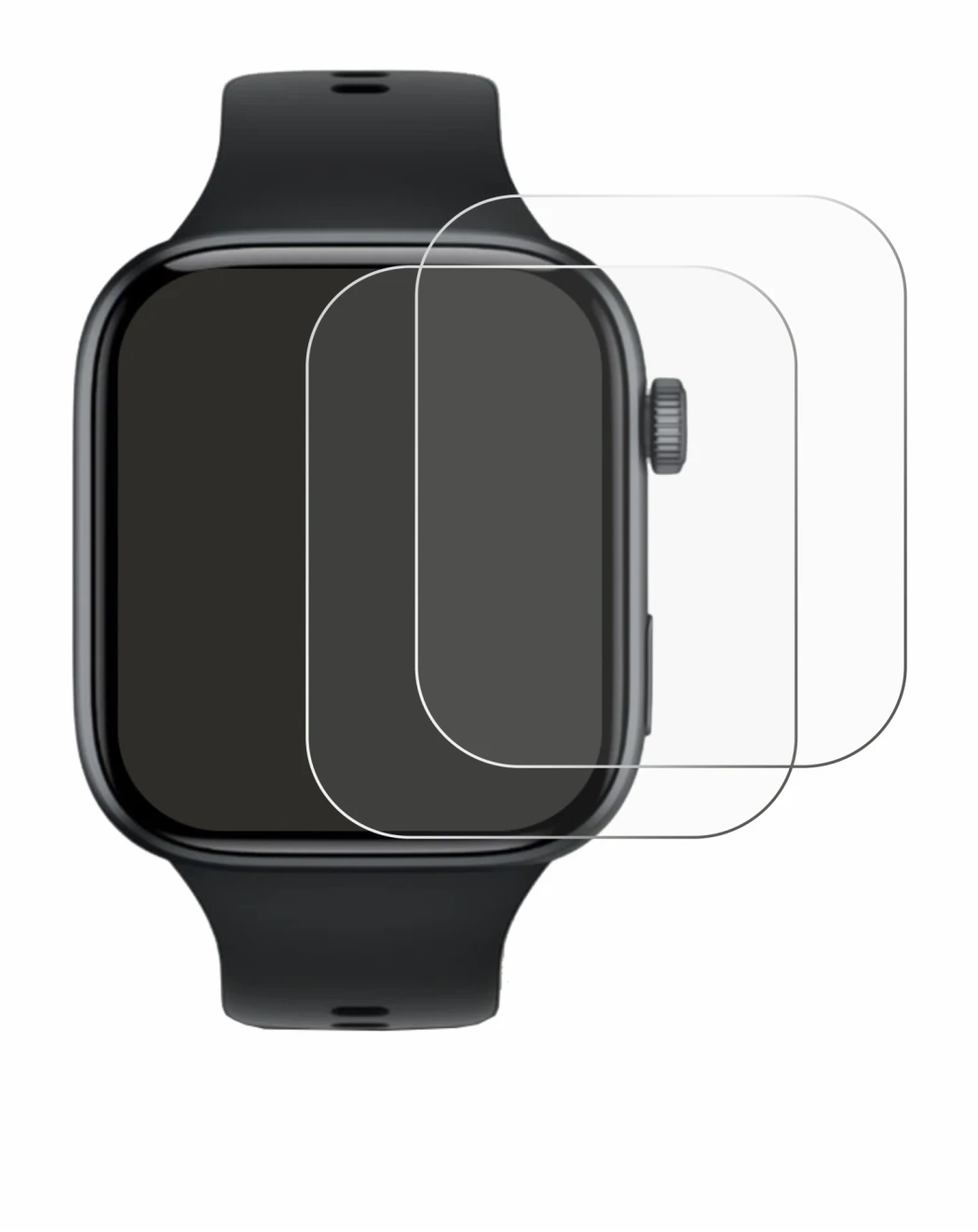 Image de l'appareil Honor Watch X5i avec une grande variété de protections d'écran.