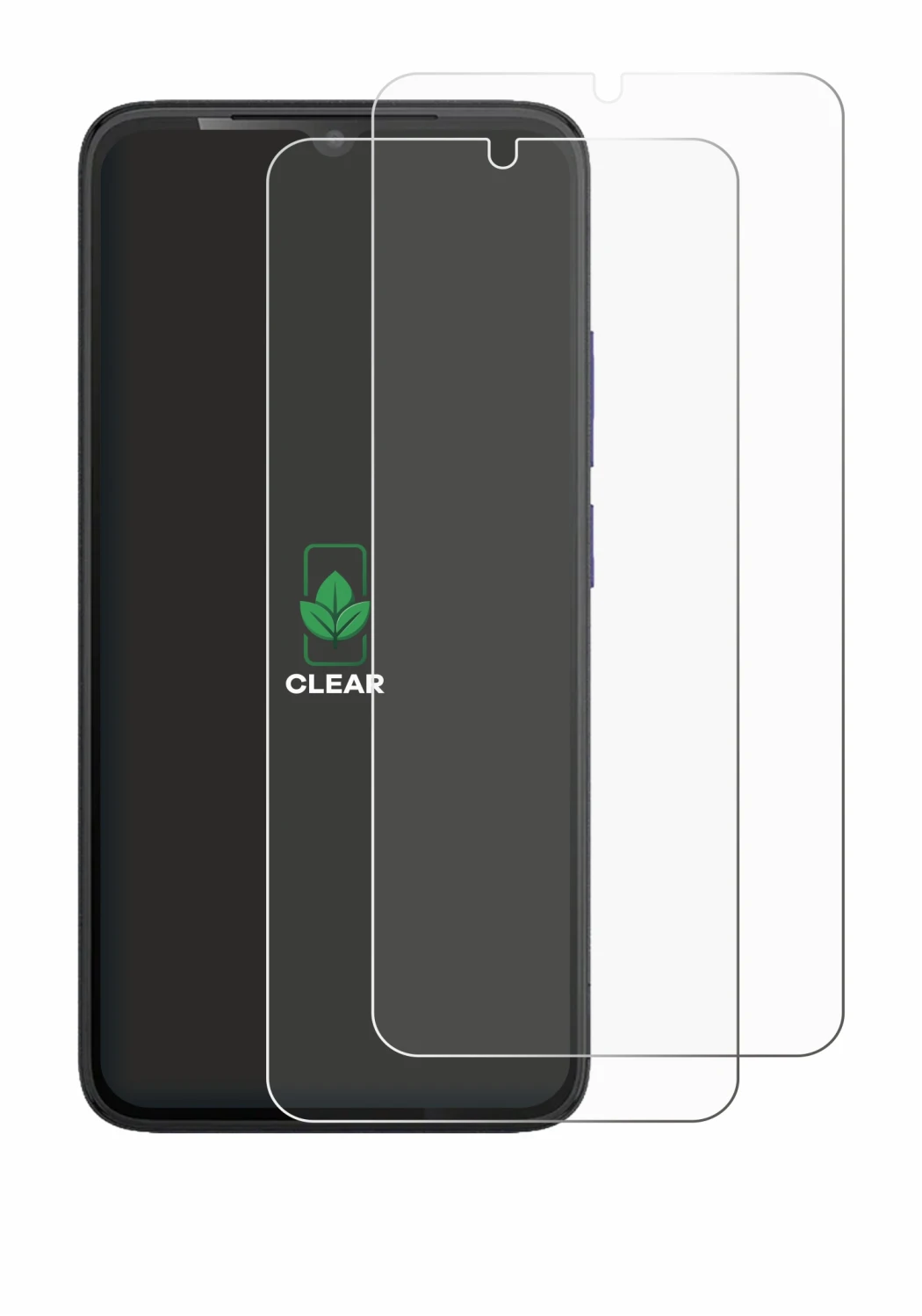 Image de l'appareil TCL K70 SE avec une grande variété de protections d'écran.