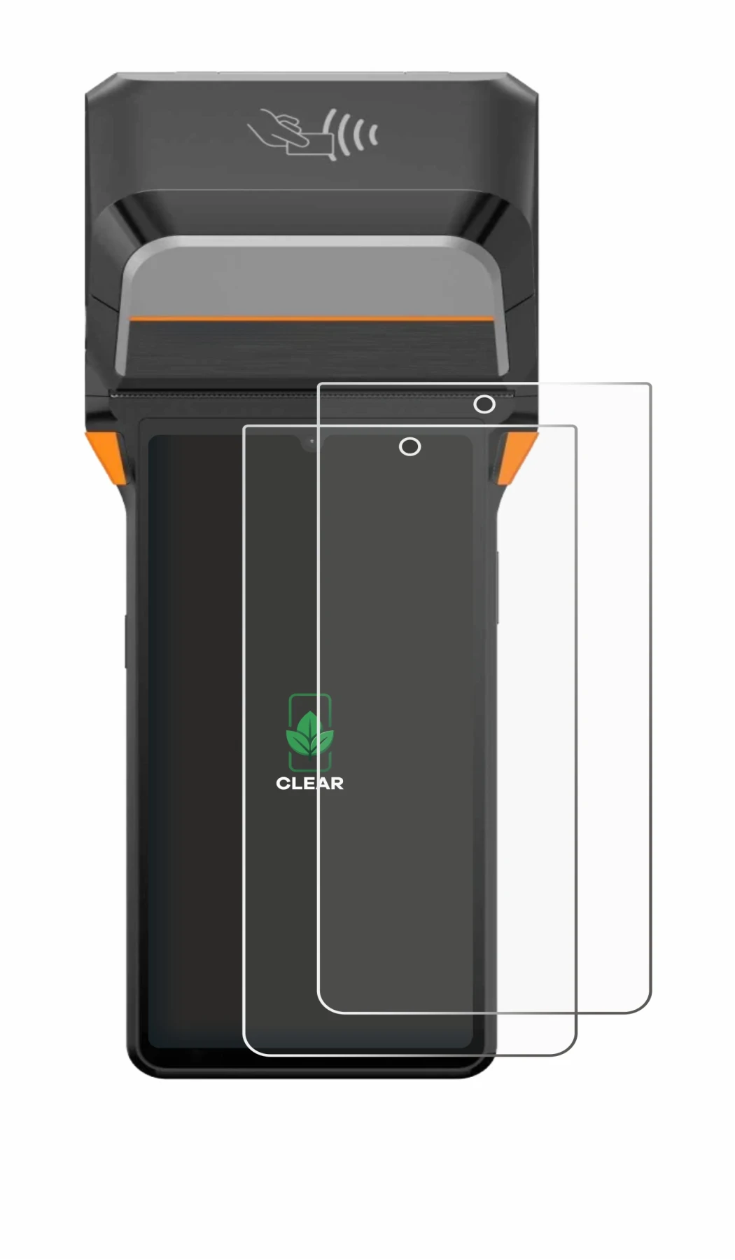 Image de l'appareil Sunmi V3 Plus avec une grande variété de protections d'écran.