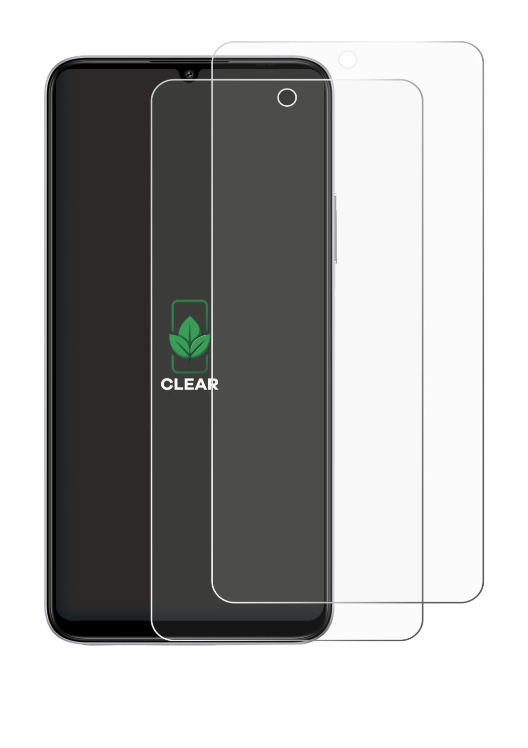 Image de l'appareil General Mobile GM 26 Pro 5G avec une grande variété de protections d'écran.