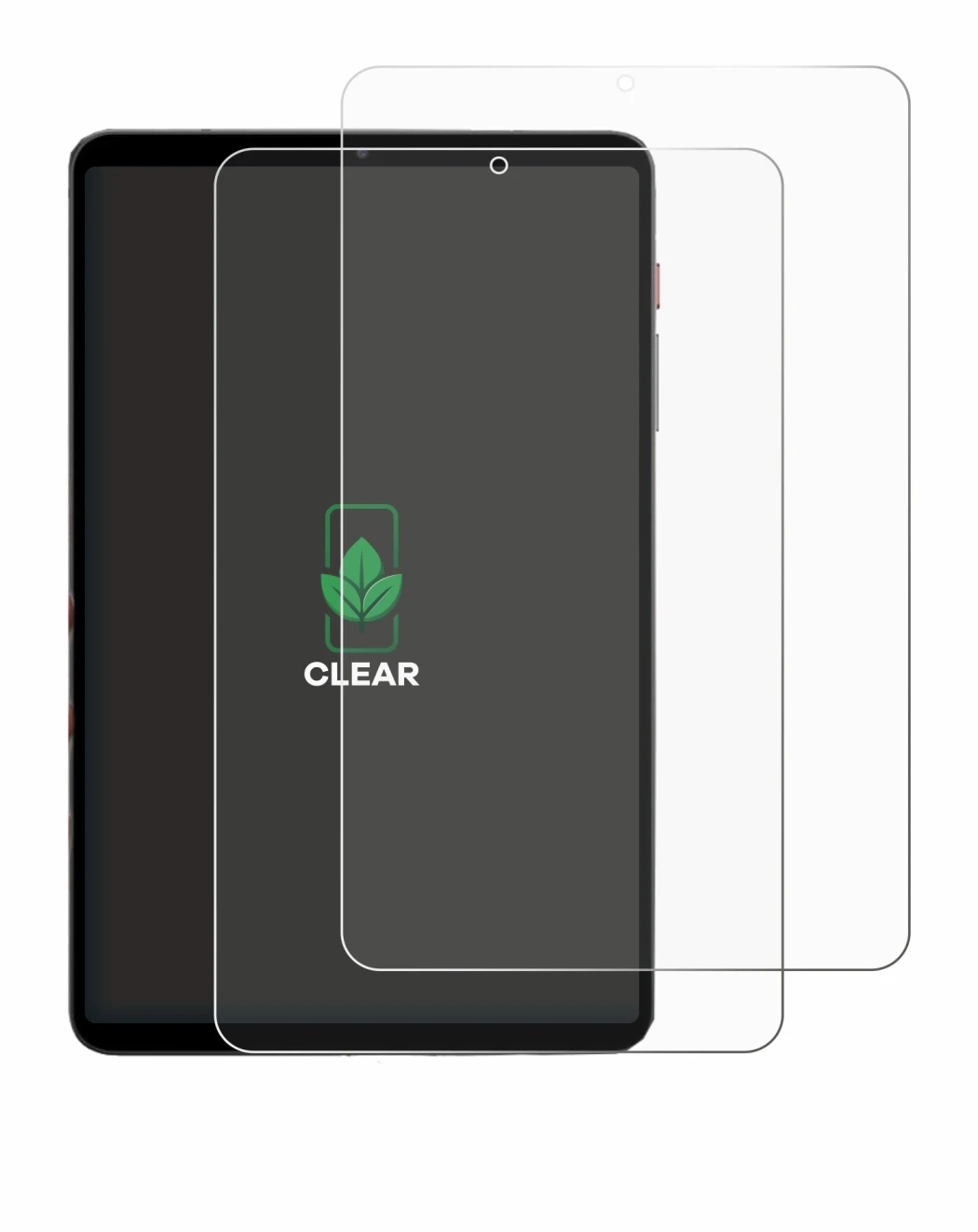 Image de l'appareil BNCF BPad T1 avec une grande variété de protections d'écran.