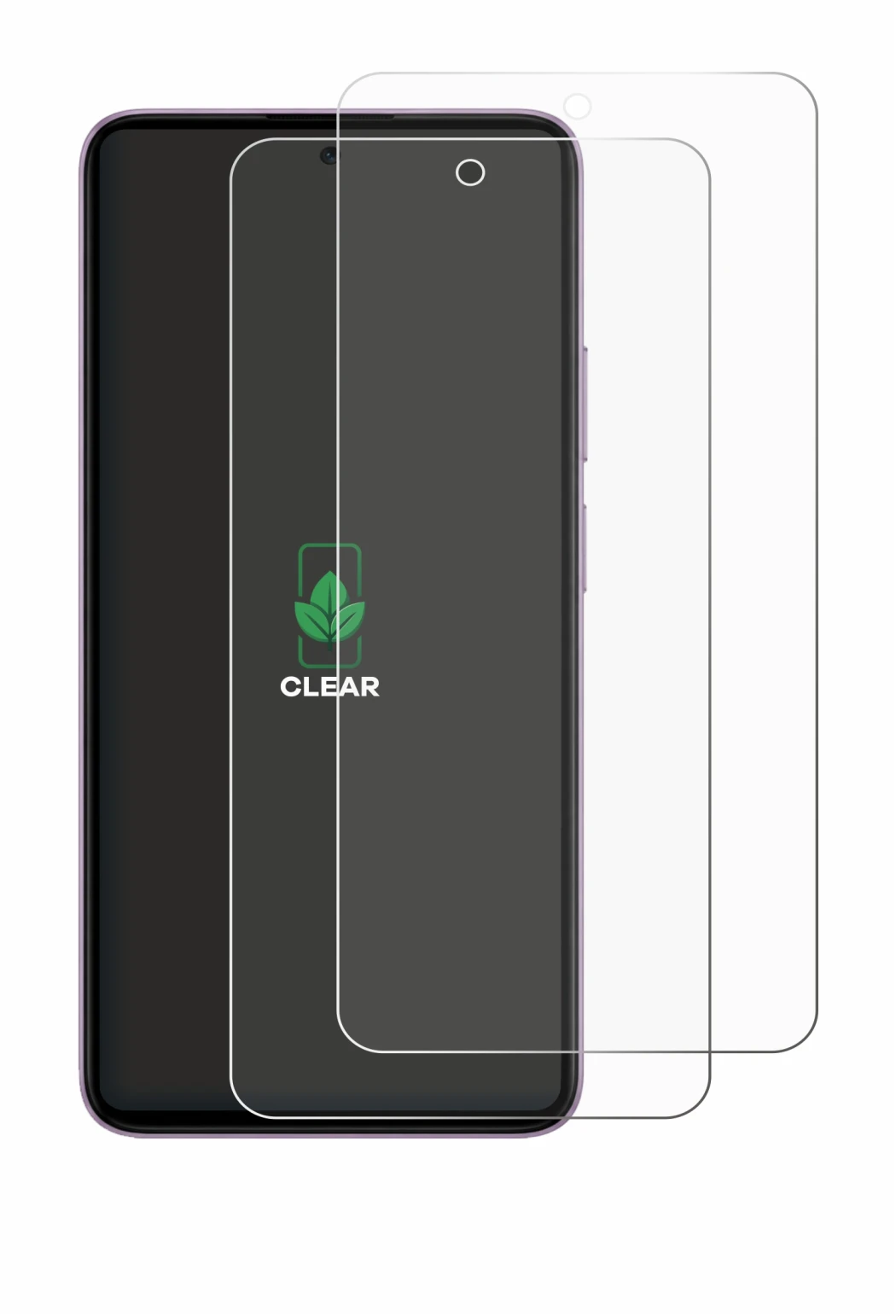 Image de l'appareil HMD Crest 2 avec une grande variété de protections d'écran.