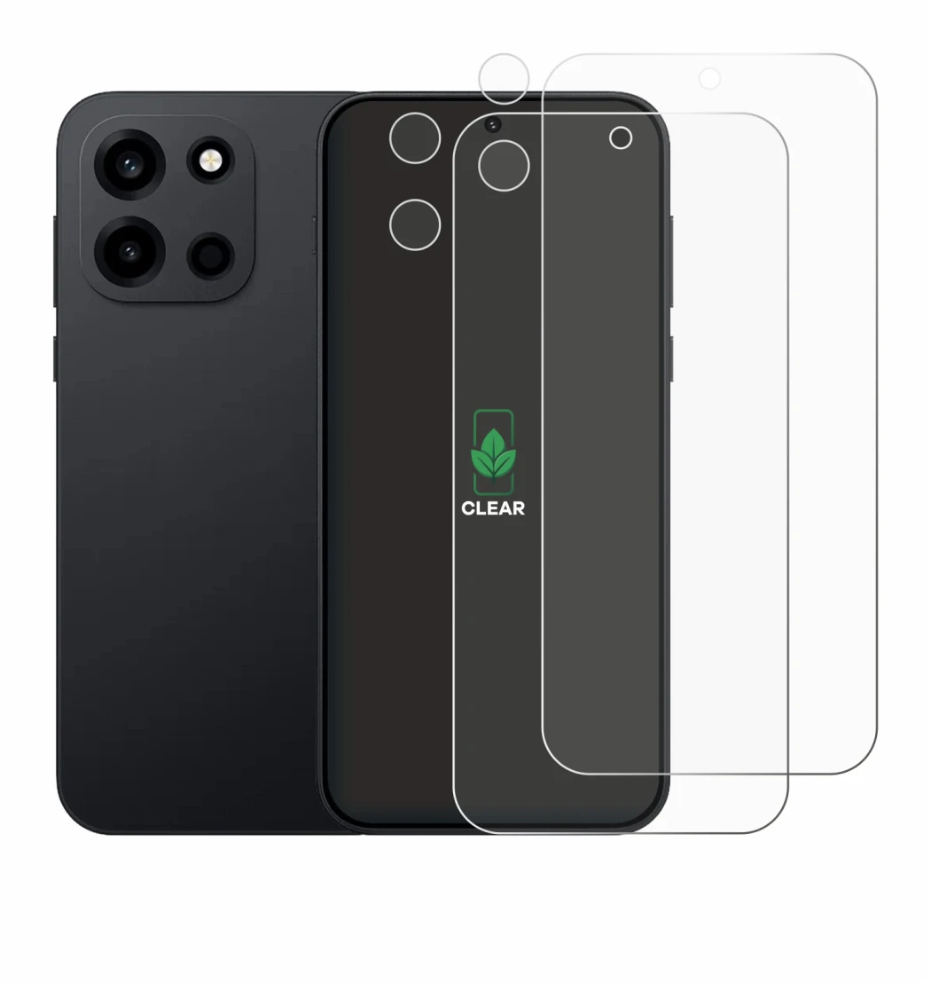 Image de l'appareil OnePlus Nord 6 (Avant+Caméra) avec une grande variété de protections d'écran.