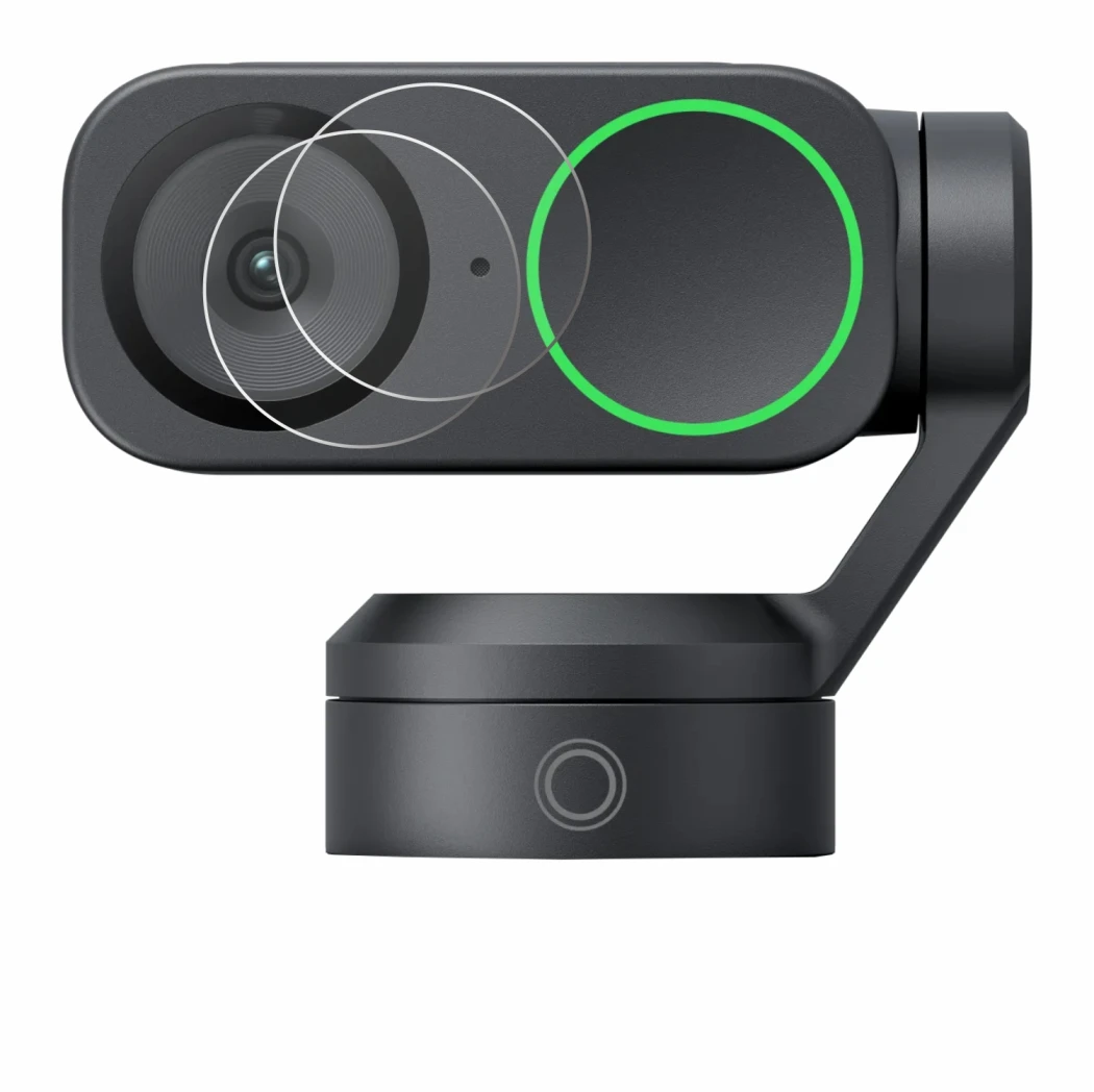 Image de l'appareil Insta360 Link 2 (Lentille) avec une grande variété de protections d'écran.