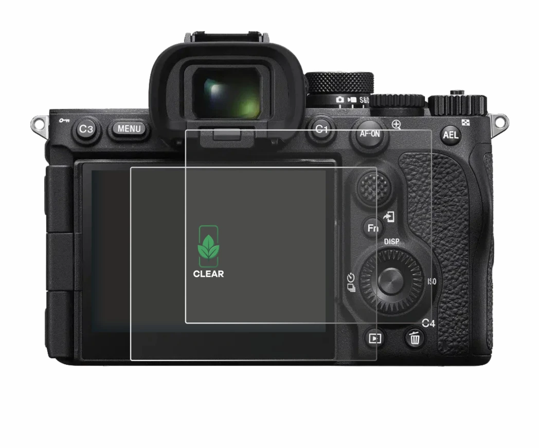 Image de l'appareil Sony Alpha 7R VI avec une grande variété de protections d'écran.