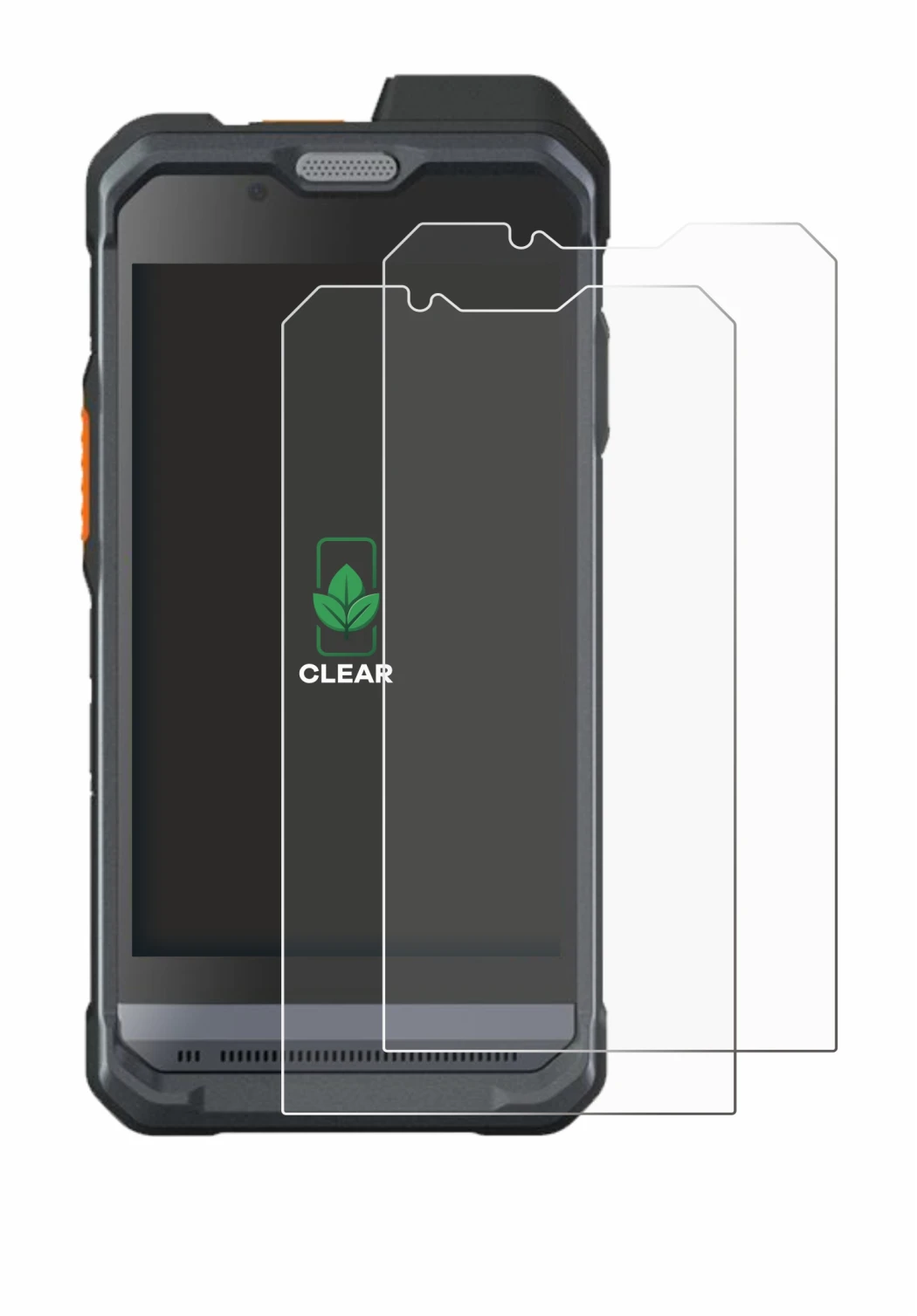 Image de l'appareil Hytera PNC460 avec une grande variété de protections d'écran.