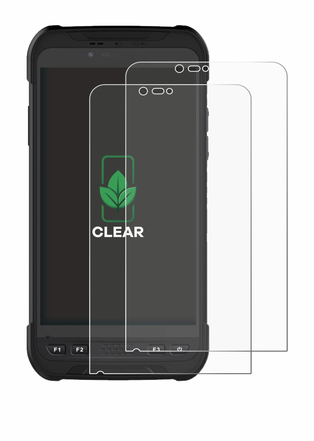 Image de l'appareil Stonex S60 avec une grande variété de protections d'écran.