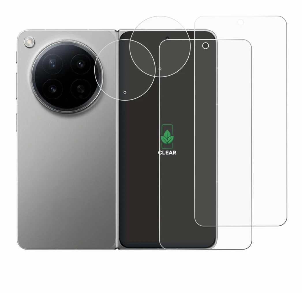 Image de l'appareil Oppo Find N6 (Avant+Caméra) avec une grande variété de protections d'écran.