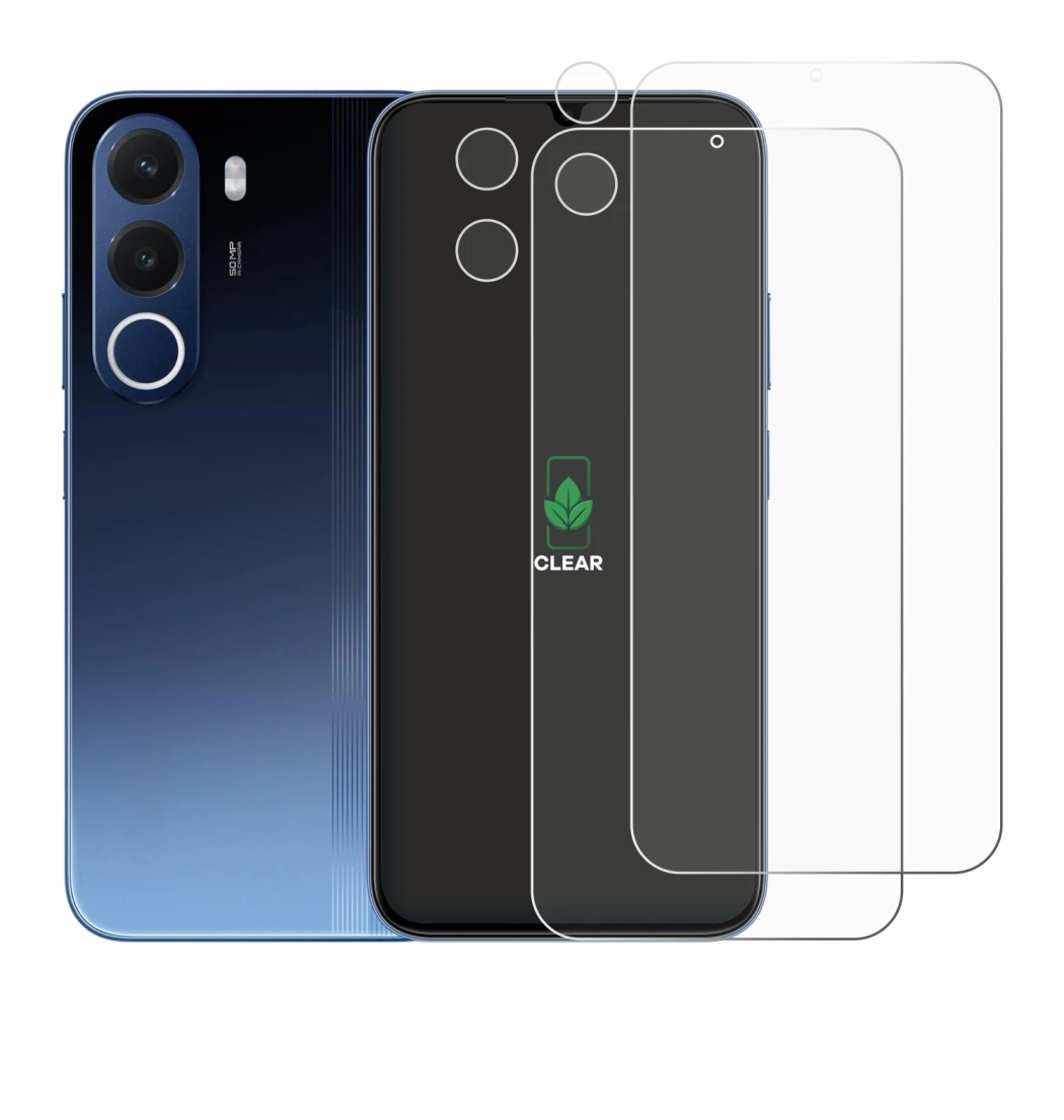 Image de l'appareil realme C100x (Avant+Caméra) avec une grande variété de protections d'écran.