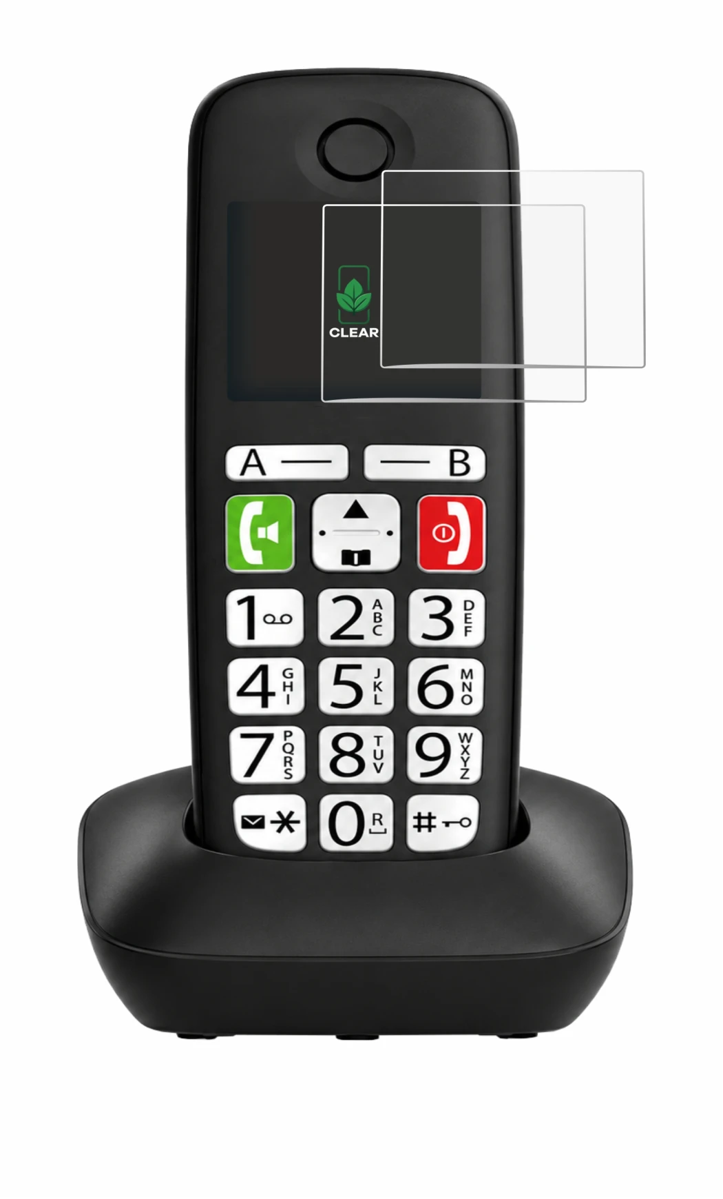 Image de l'appareil Gigaset DL780 Plus avec une grande variété de protections d'écran.