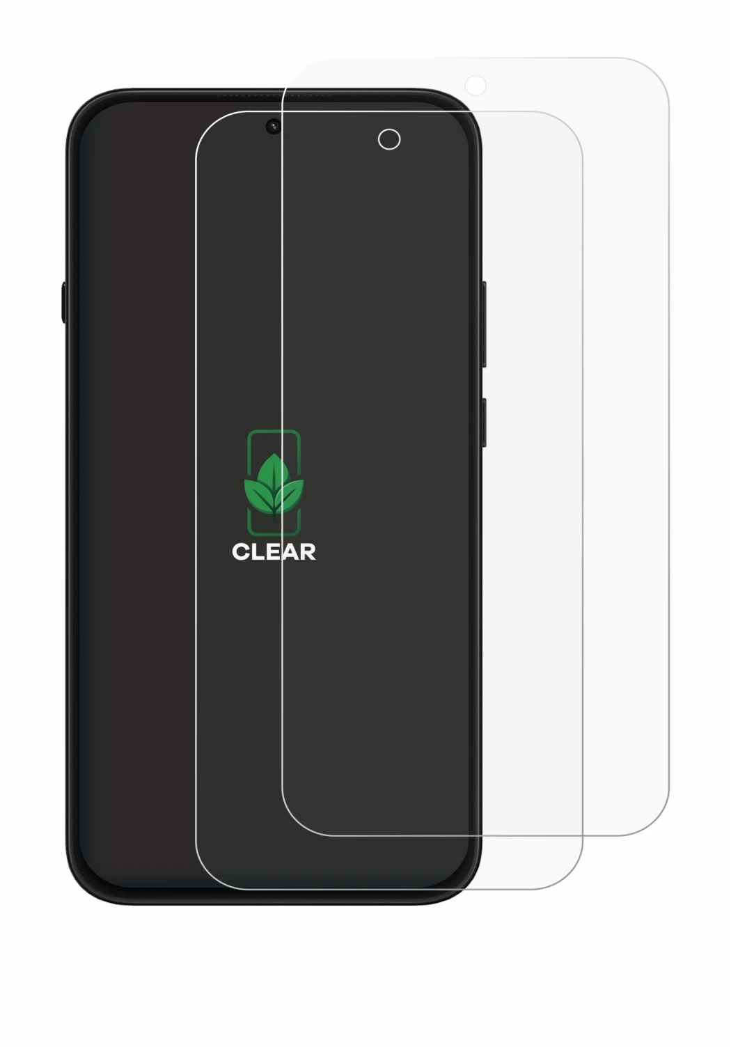 Image de l'appareil Nothing Phone (4b) avec une grande variété de protections d'écran.