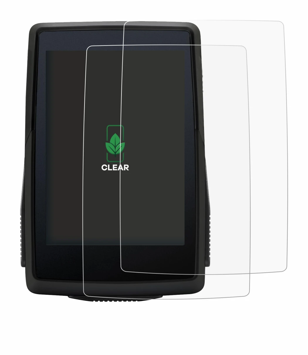 Image de l'appareil Sigma ROX 4.0 SE avec une grande variété de protections d'écran.