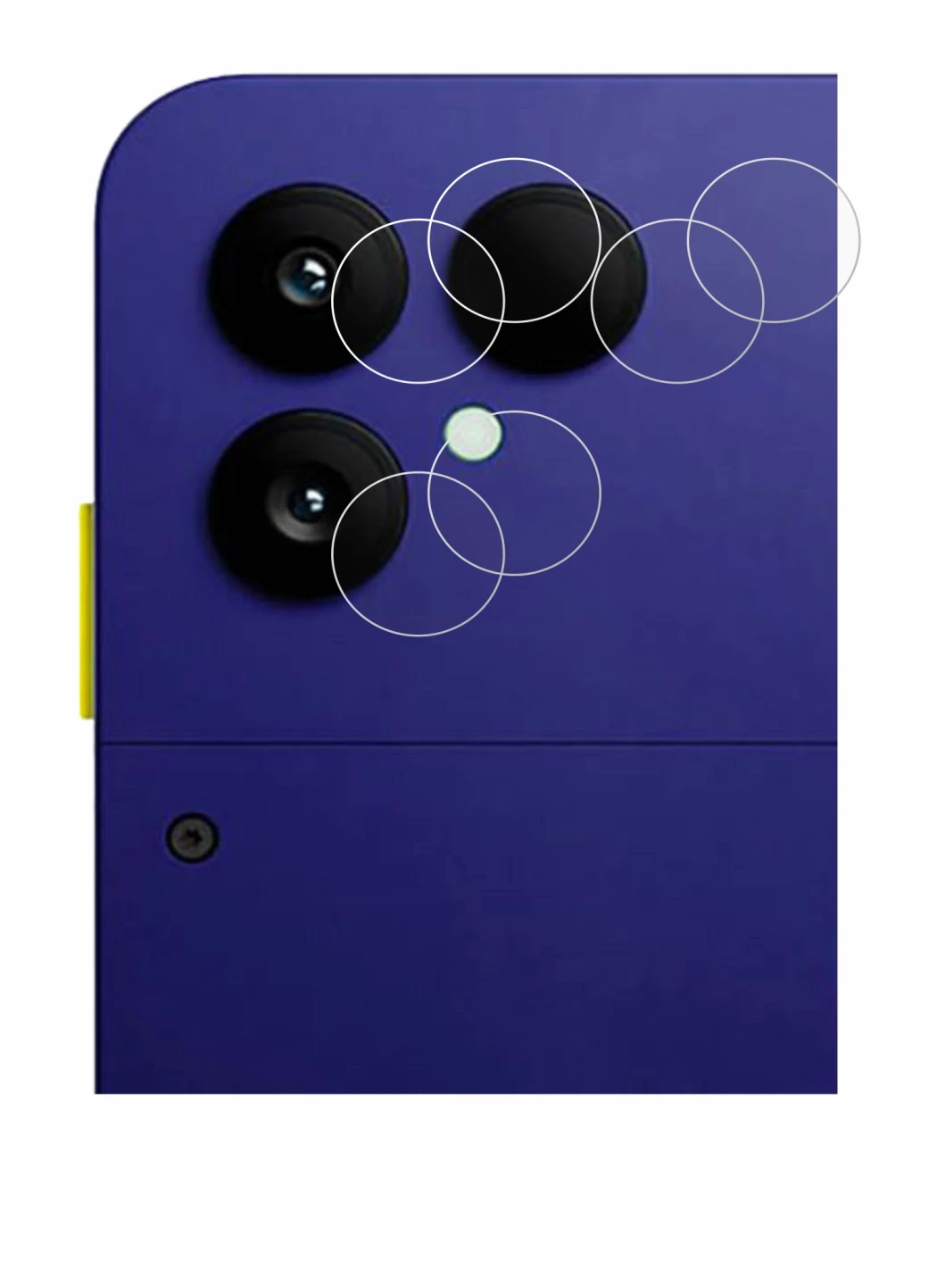 Image de l'appareil Fairphone 6 Plus (Caméra UNIQUEMENT) avec une grande variété de protections d'écran.