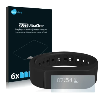 Face avant d’un emballage produit avec le logo de la marque Savvies. À côté, l’appareil Roguci I5 Plus est représenté avec la 