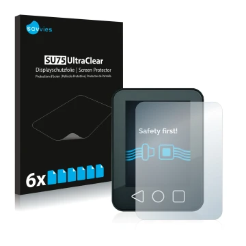 Face avant d’un emballage produit avec le logo de la marque Savvies. À côté, l’appareil Neodrives neoMMI Z20c est représenté a