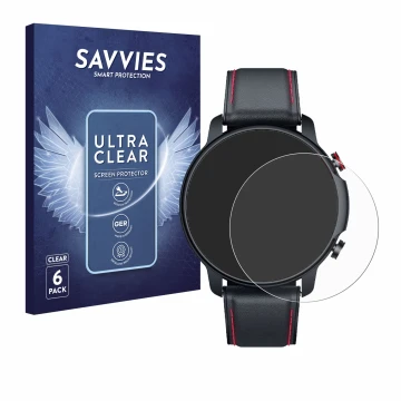 Face avant d’un emballage produit avec le logo de la marque Savvies. À côté, l’appareil Motsfit C18b est représenté avec la pr