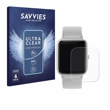 Face avant d’un emballage produit avec le logo de la marque Savvies. À côté, l’appareil GRV FC1 est représenté avec la protect