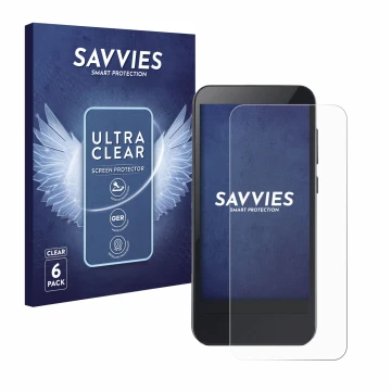 Face avant d’un emballage produit avec le logo de la marque Savvies. À côté, l’appareil Omnipod 5 est représenté avec la prote