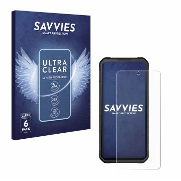 Face avant d’un emballage produit avec le logo de la marque Savvies. À côté, l’appareil iiiF150 Raptor est représenté avec la 