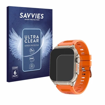 Face avant d’un emballage produit avec le logo de la marque Savvies. À côté, l’appareil Uhoofit A70 est représenté avec la pro