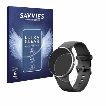 Face avant d’un emballage produit avec le logo de la marque Savvies. À côté, l’appareil DIGEEHOT H39r est représenté avec la p