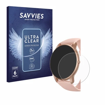 Face avant d’un emballage produit avec le logo de la marque Savvies. À côté, l’appareil Parsonver SR1 1.32