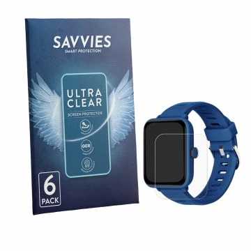 Face avant d’un emballage produit avec le logo de la marque Savvies. À côté, l’appareil Biggerfive BW01 1.5