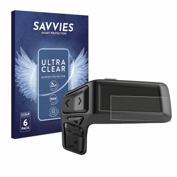 Face avant d’un emballage produit avec le logo de la marque Savvies. À côté, l’appareil Bosch Purion 200 est représenté avec l