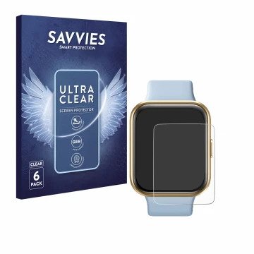 Face avant d’un emballage produit avec le logo de la marque Savvies. À côté, l’appareil aeac IP68 1.7