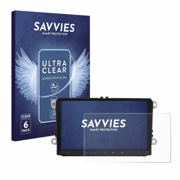Face avant d’un emballage produit avec le logo de la marque Savvies. À côté, l’appareil JF-Sound JF-039W6-X9C est représenté a