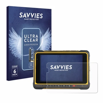 Face avant d’un emballage produit avec le logo de la marque Savvies. À côté, l’appareil AIR3 7.3 est représenté avec la protec