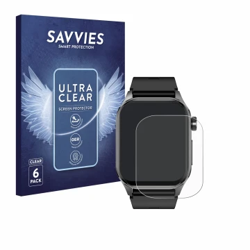 Face avant d’un emballage produit avec le logo de la marque Savvies. À côté, l’appareil Knauermann Pro 3 2024 (rectangulaire) 