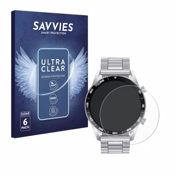 Face avant d’un emballage produit avec le logo de la marque Savvies. À côté, l’appareil Foxbox SML1-C PRO 1.43