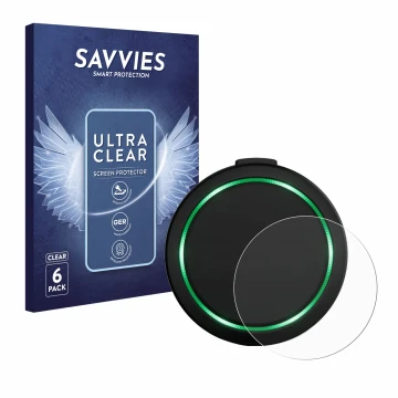 Face avant d’un emballage produit avec le logo de la marque Savvies. À côté, l’appareil OOONO CO-Driver NO2 2024 est représent