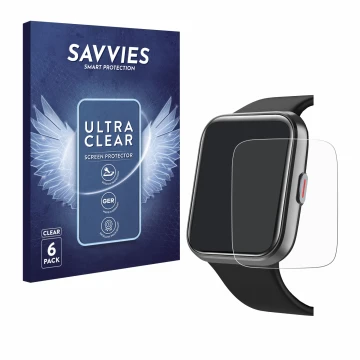 Face avant d’un emballage produit avec le logo de la marque Savvies. À côté, l’appareil Tensky ID208 Plus 1.8